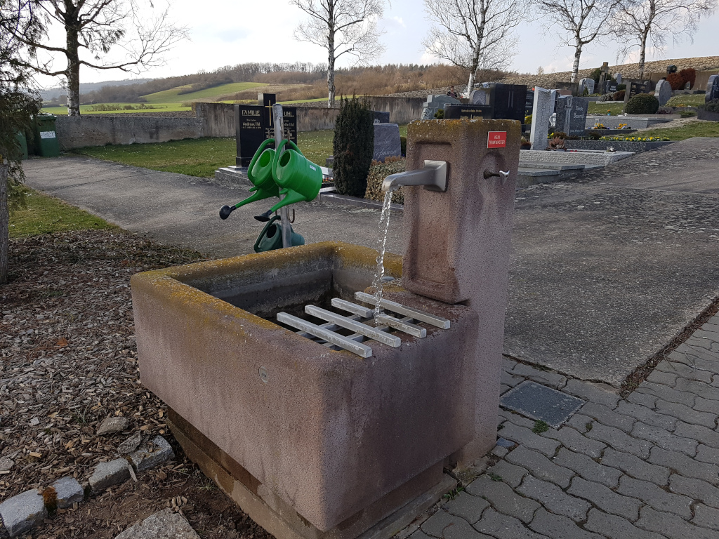 Read more about the article Wasser marsch im Friedhof