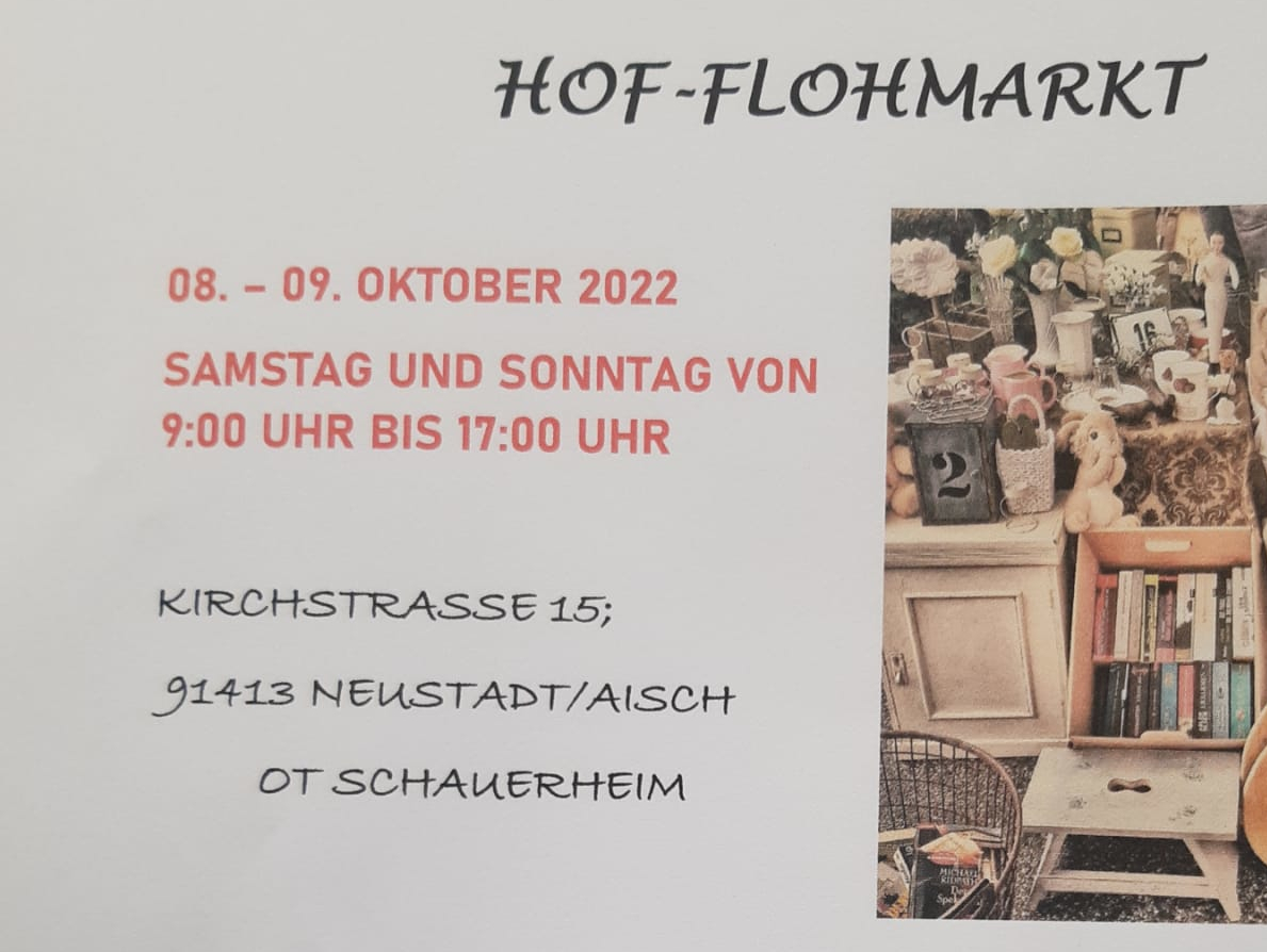 Hof-Flohmarkt