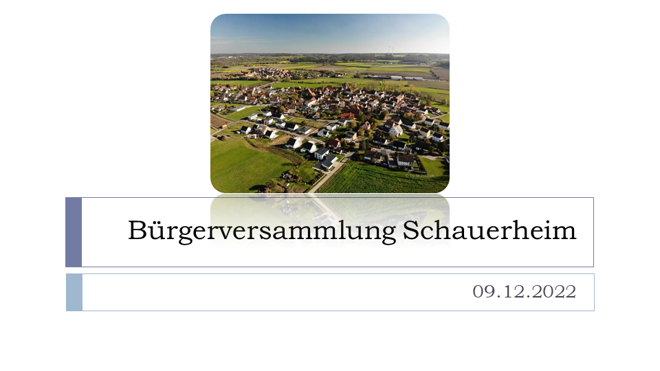 Read more about the article Bürgerversammlung 2022
