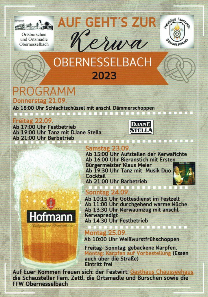Kirchweih Obernesselbach