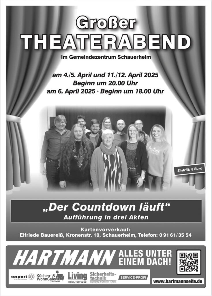 Großer Theaterabend „Der Countdown läuft“