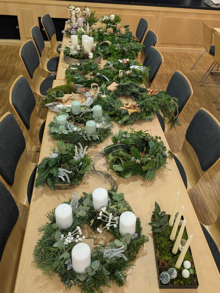 Adventsbasteln GBV Ergebnis