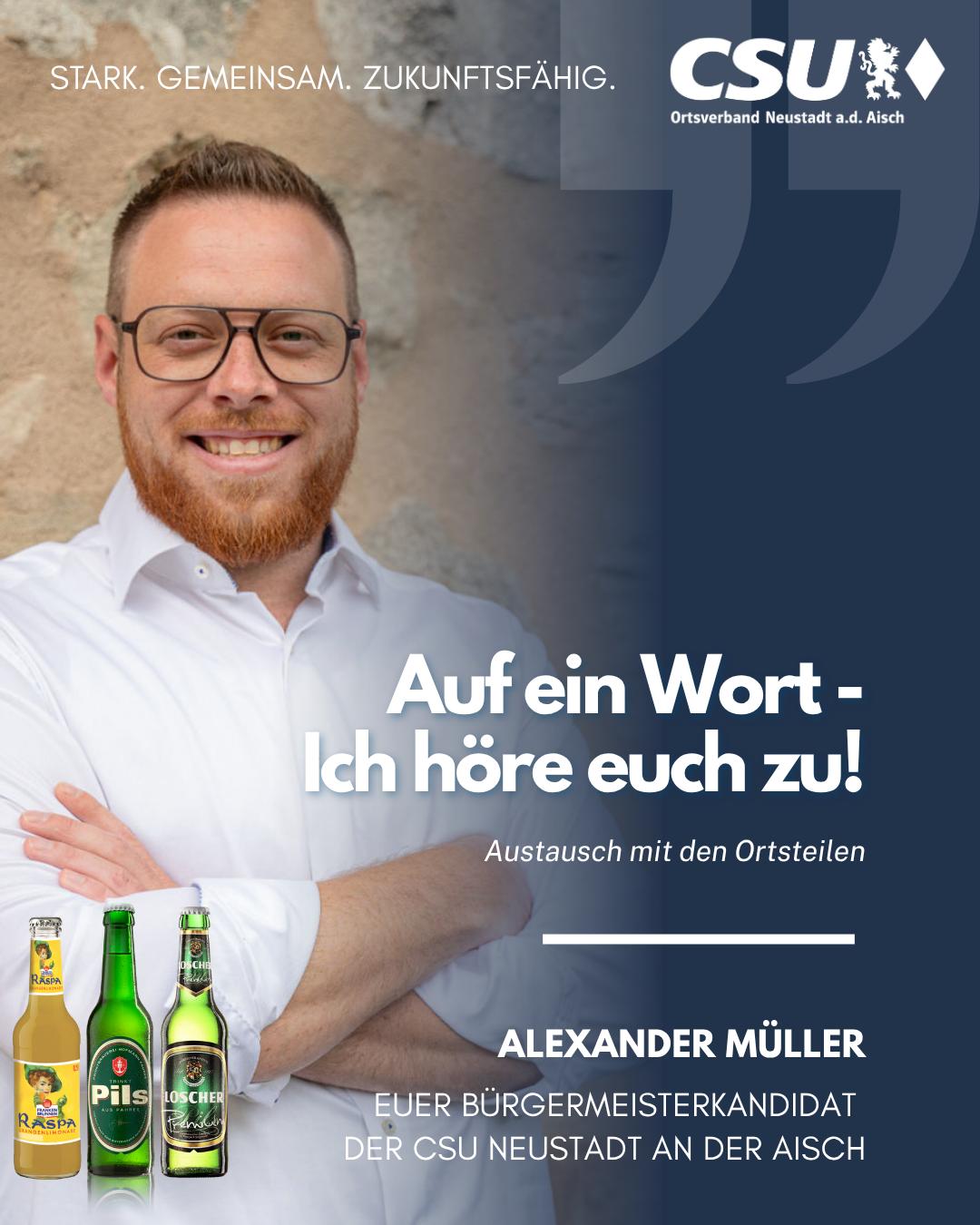 Auf ein Wort - Ich höre euch zu! Alex Müller
