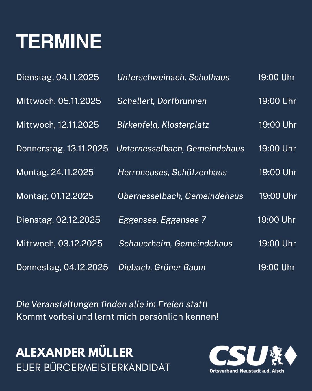 Auf ein Wort - Ich höre euch zu! Alex Müller