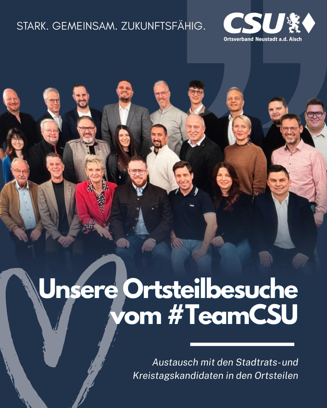 Flyer Ortsteilbesuch CSU 1