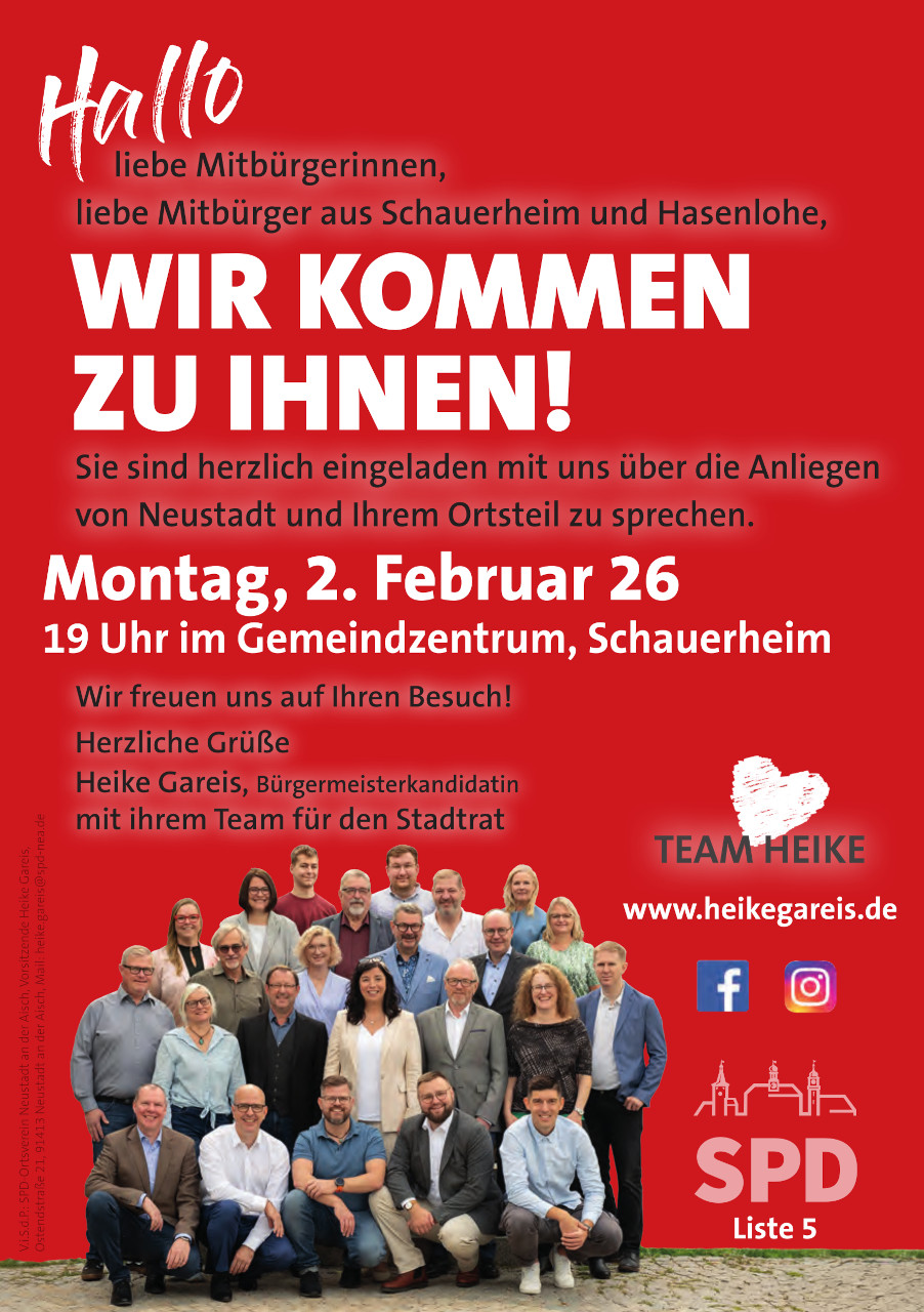 Ortsteilbesuch SPD Kommunalwahl 2026