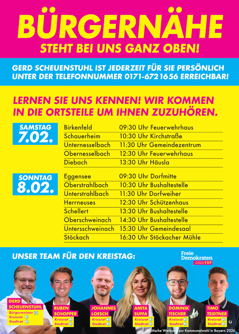 Ortsteilbesuch FDP 07.01.2026