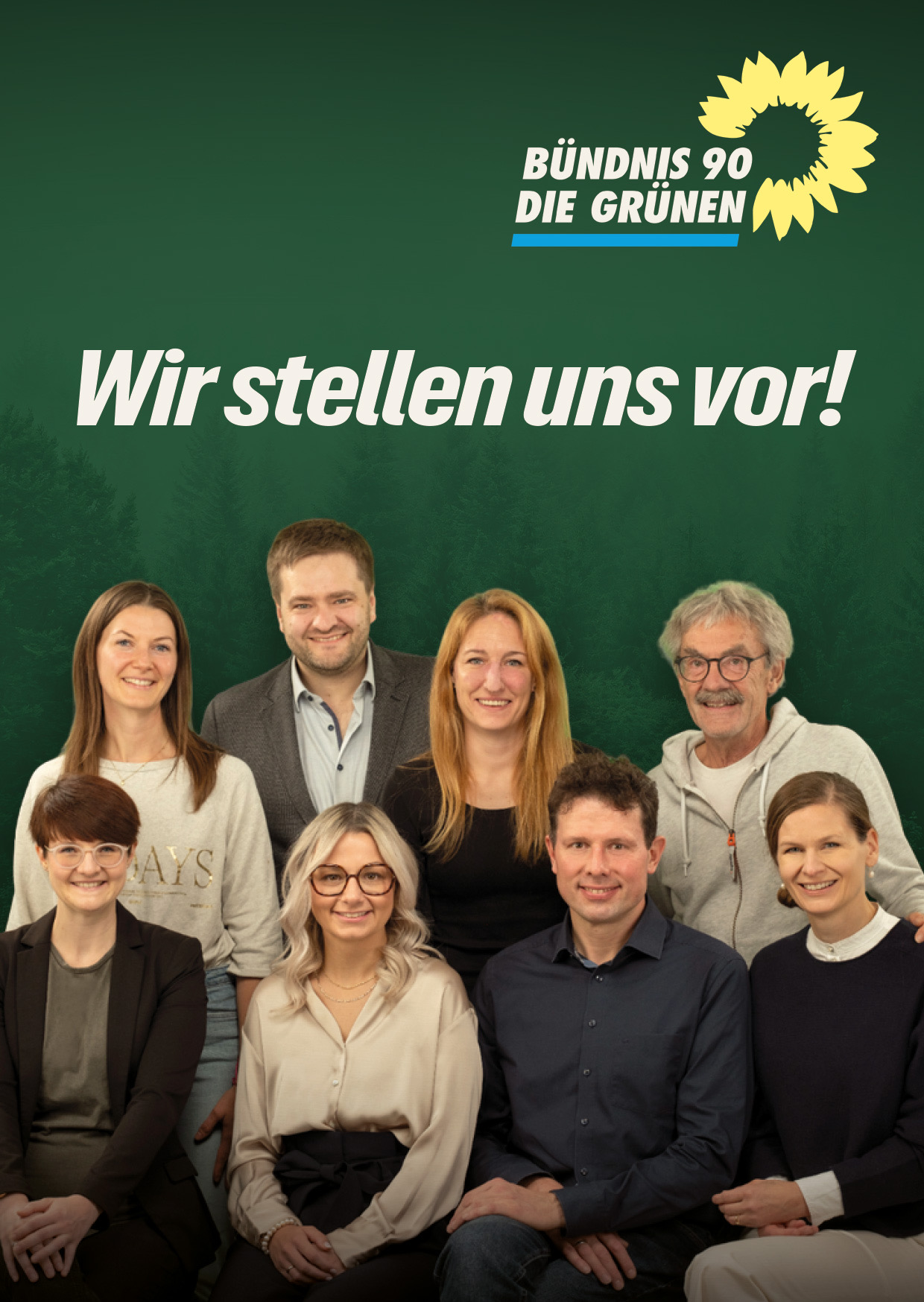 Kommunalwahl 2026 Bündnis 90 - Die Grünen Flyer