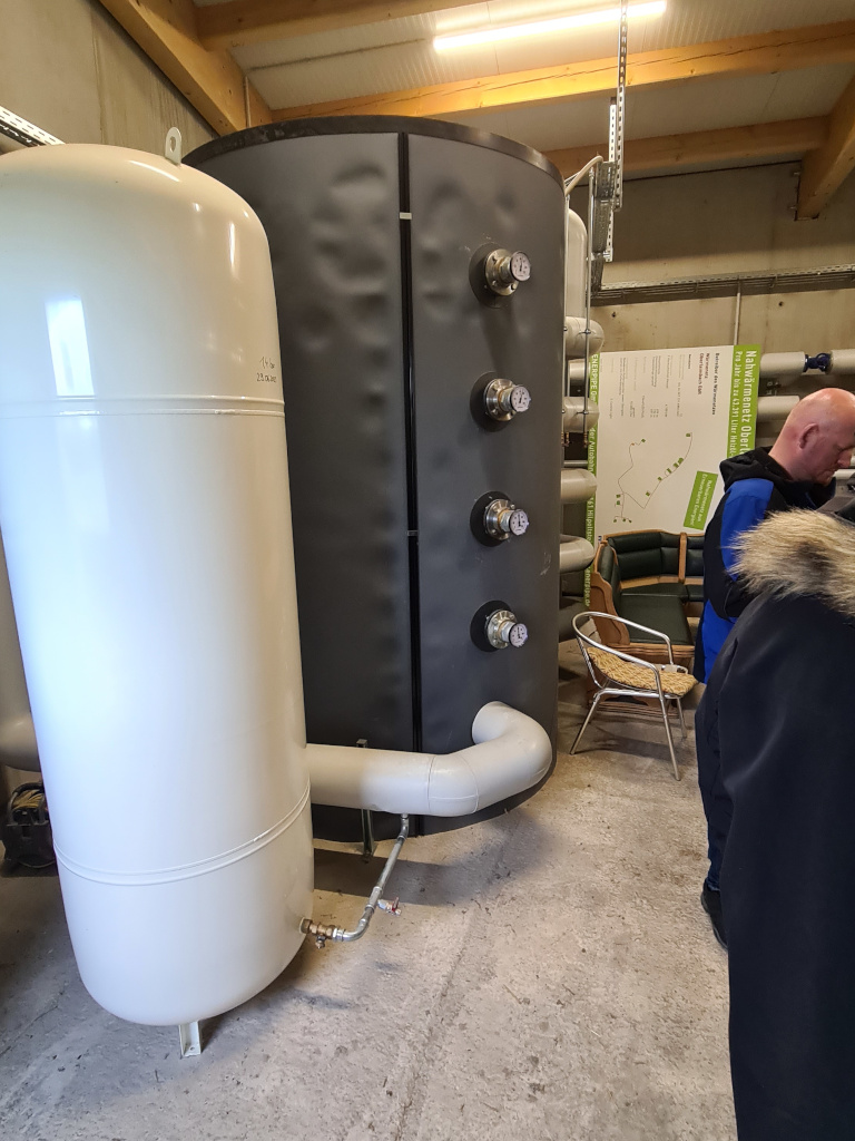 Einer der zwei Speicher