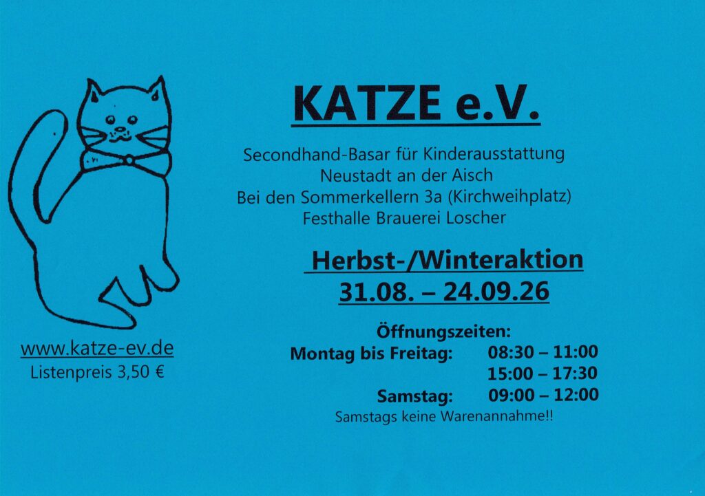 Katze Herbst-/Winteraktion 2026